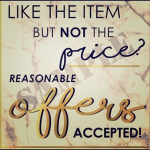 Make me an offer 😃😃😃😃